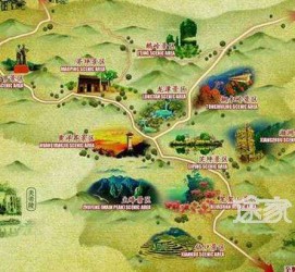 揭阳景点地图(长沙景点地图)